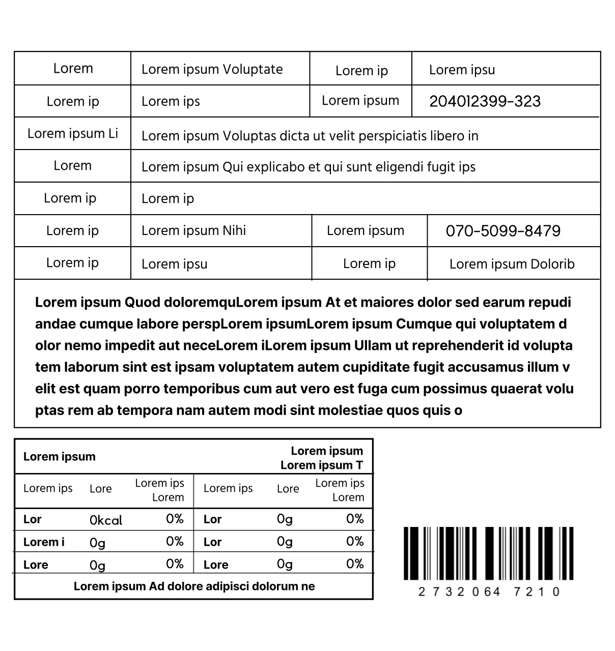 Illustration von Trockenfrüchten in Primärfarben