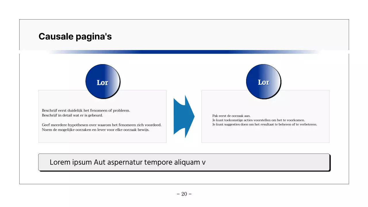 Basis printbaar rapport in marineblauw en grijs