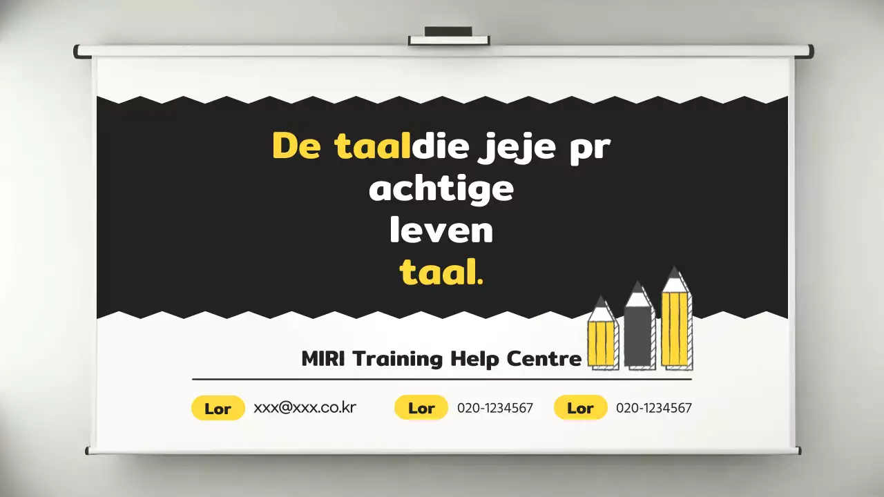 Studiegids voor het Gele Schooltje