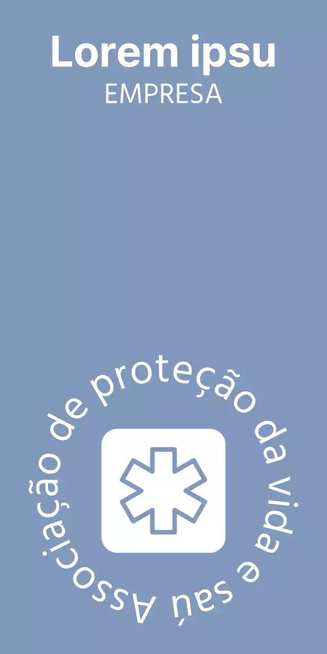 Logótipo simples de associação governamental