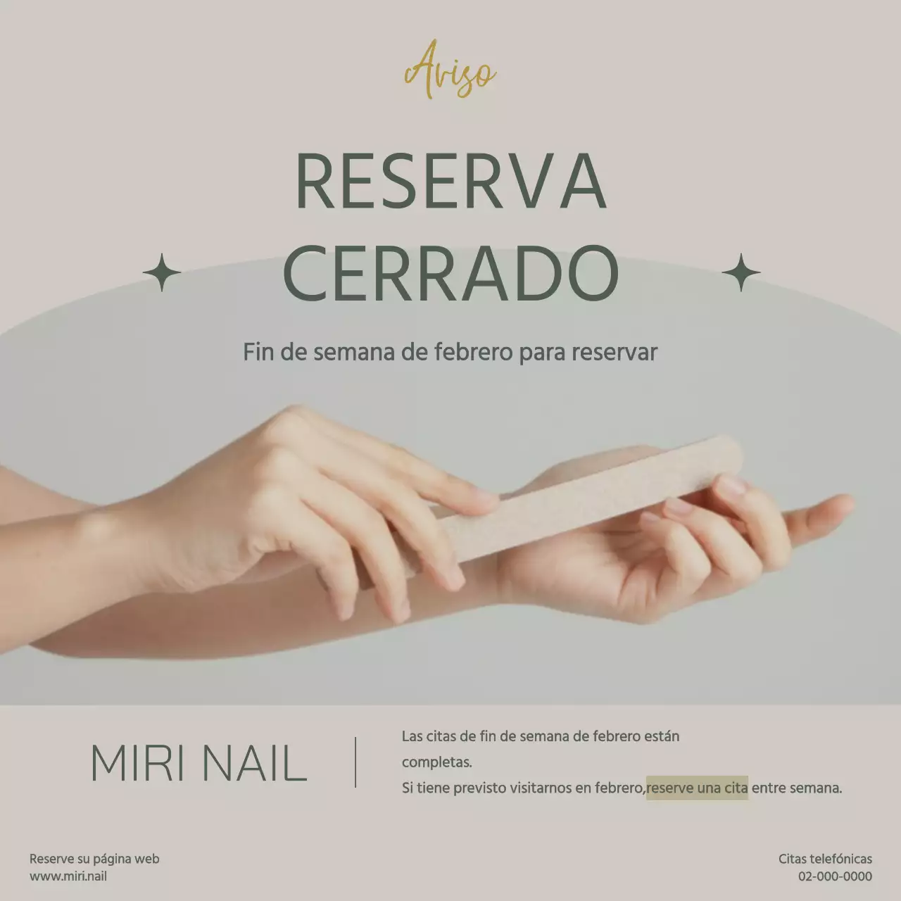 Una guía para cerrar una sencilla cita de uñas en beige y menta