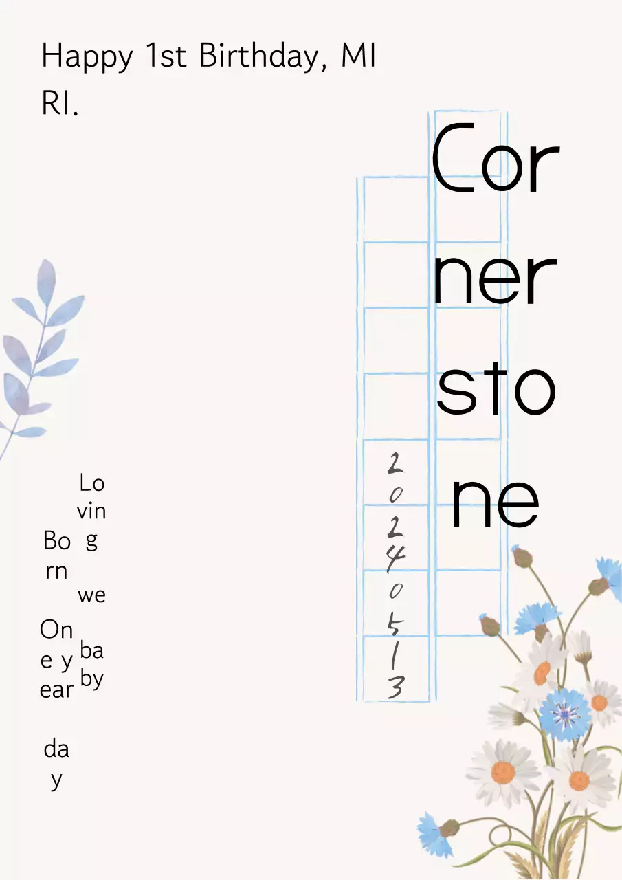 Happy Birthday on vintage manuscript paper