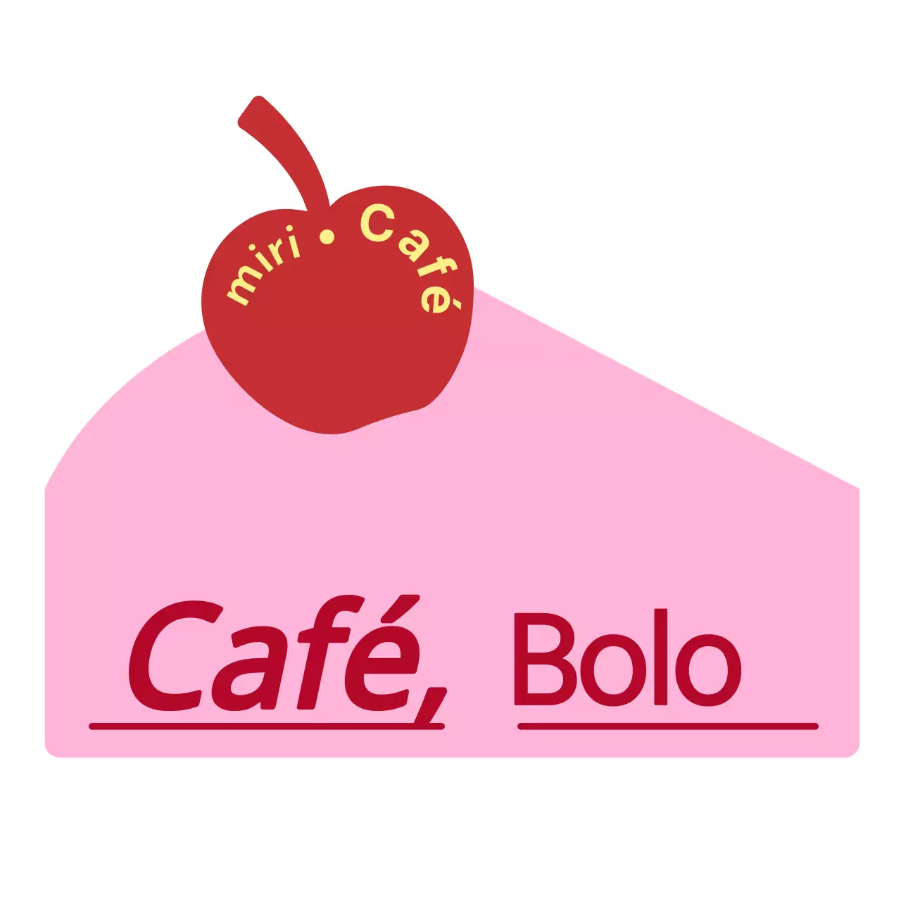 Bolo Kitschy cor-de-rosa