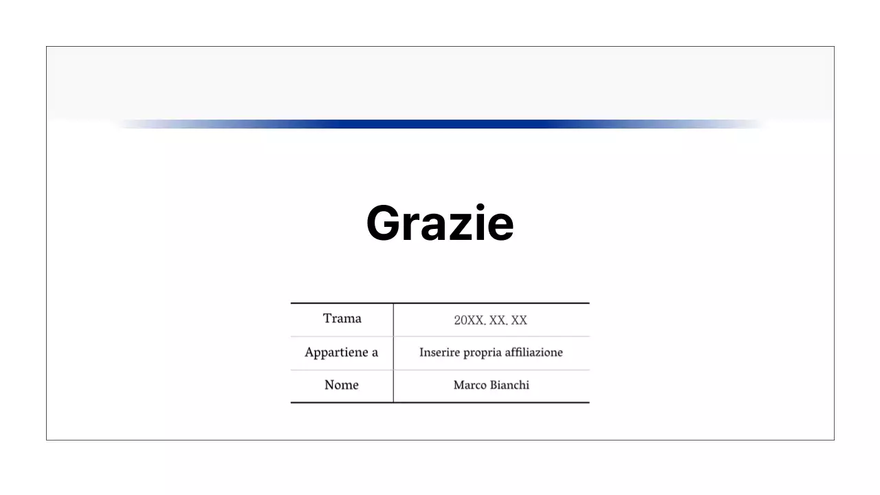 Rapporto di base stampabile in blu navy e grigio