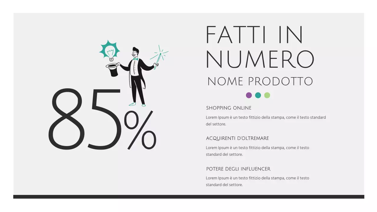 Eleganti materiali per relazioni aziendali in bianco e nero