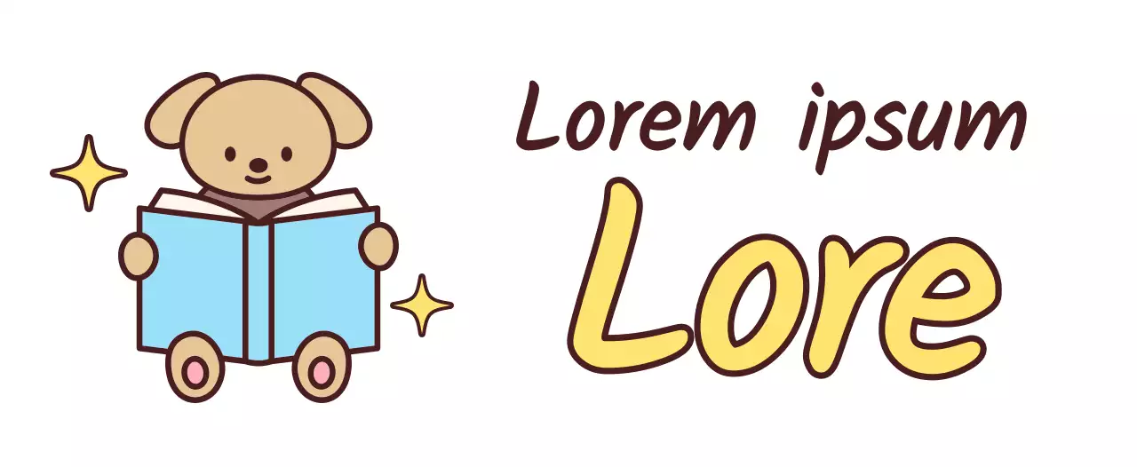 Goma de borrar infantil con una serie de simpáticos personajes