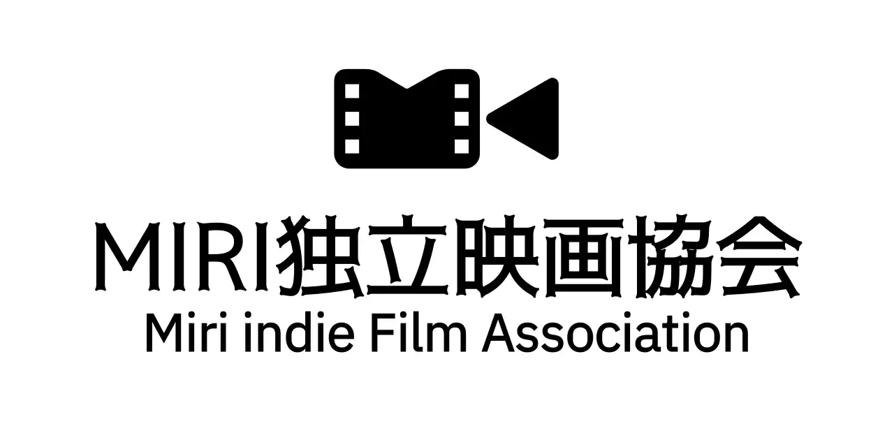 映画のロゴが入ったシンプルなコンセプトの協会