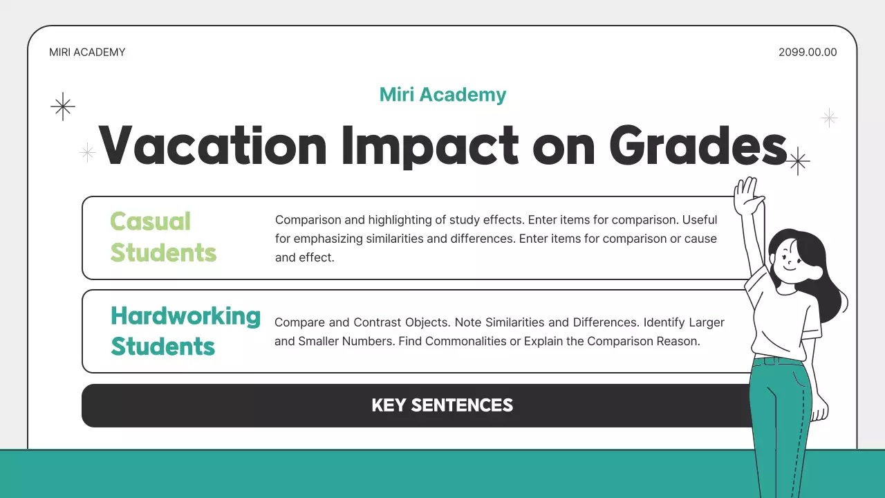 Teal Minimal Course Guide Presentation