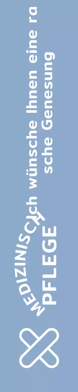 Medizinische Versorgung mit einfacher Anmutung und medizinischen Illustrationen