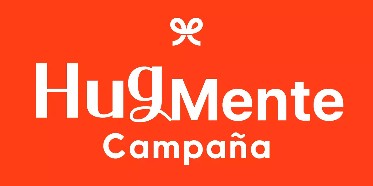 Campaña de organización de voluntarios con ilustración de lazo