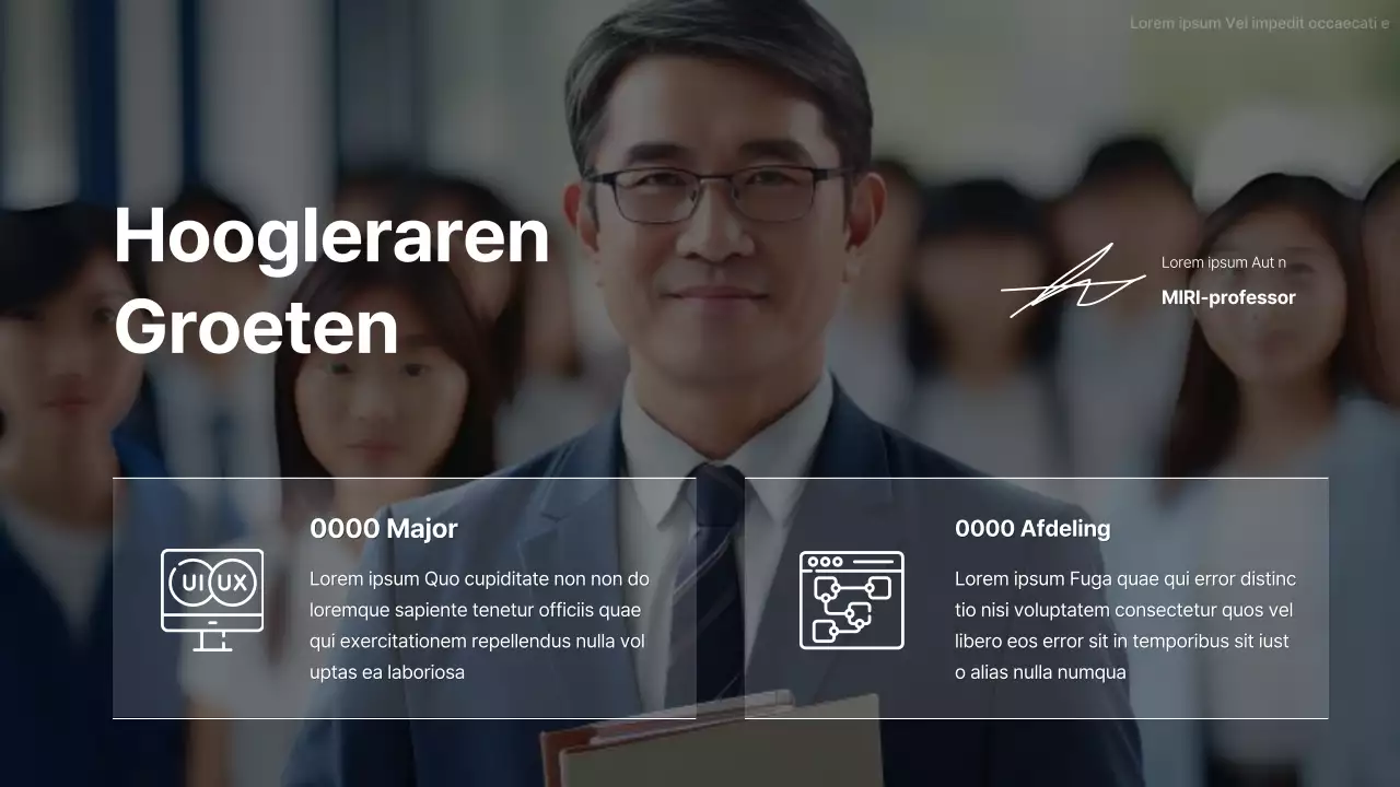 Een inleiding tot een regenboog van moderne CEO-groeten