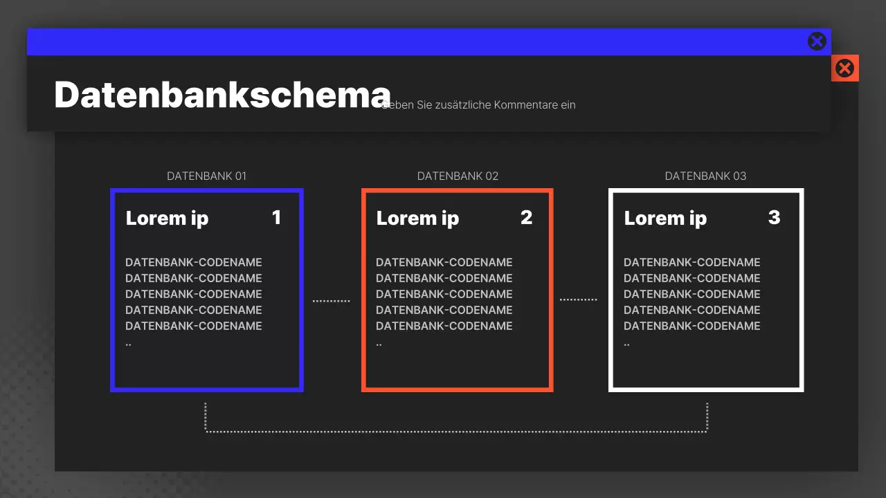 Moderne Entwicklung Programmierung Diagramm Bericht in schwarz