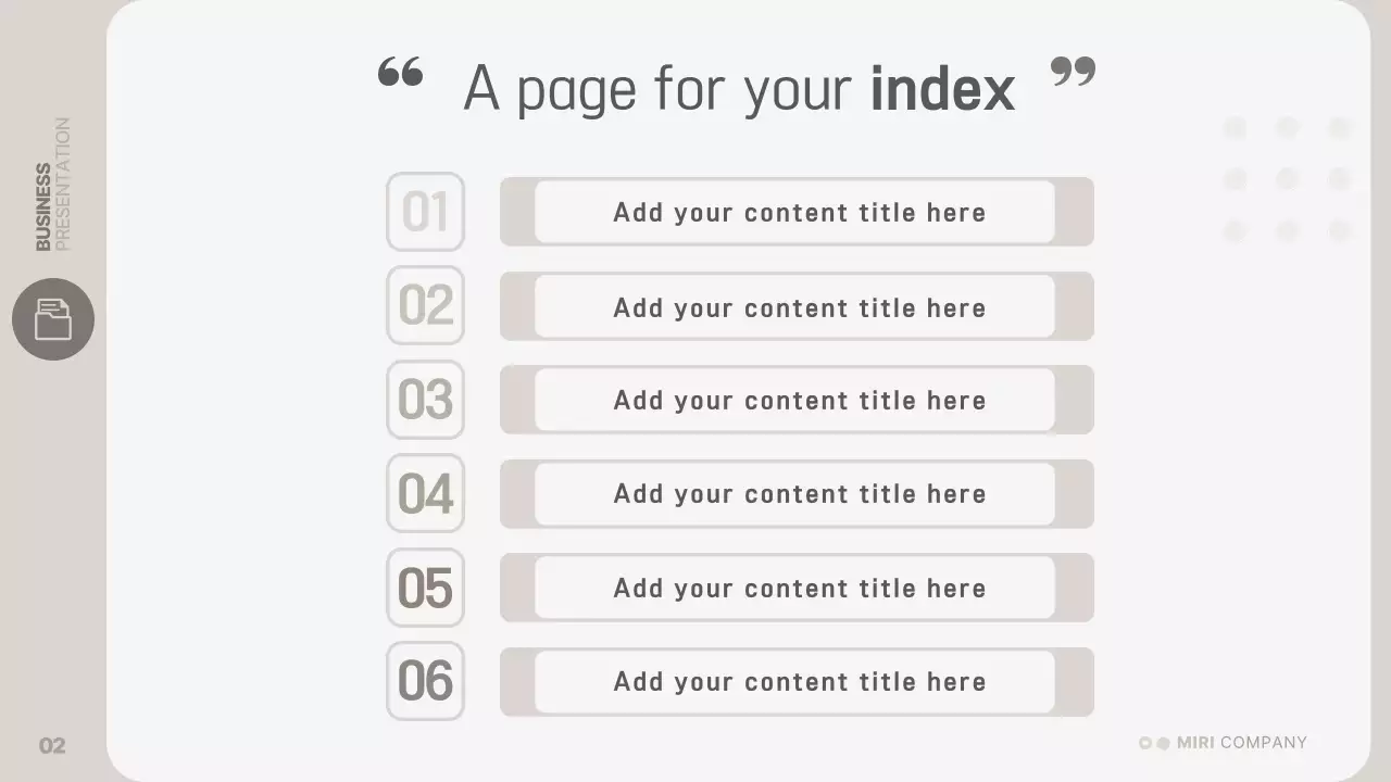 Beige Professional Template Presentation