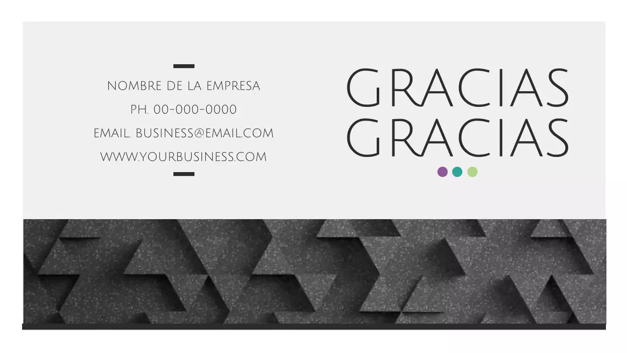 Elegante material para informes de empresa en blanco y negro