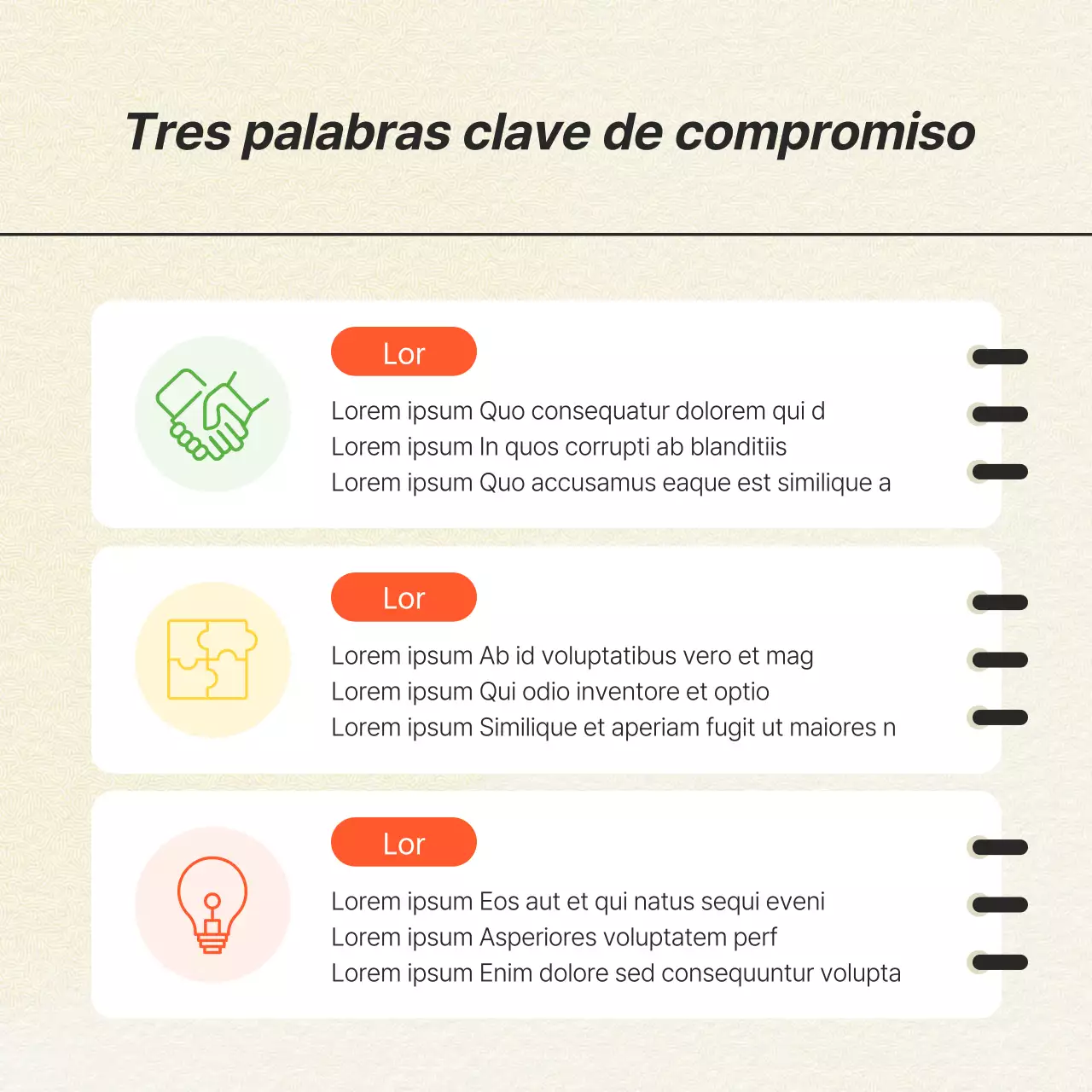 Promover el voto del sindicato estudiantil marfil y naranja