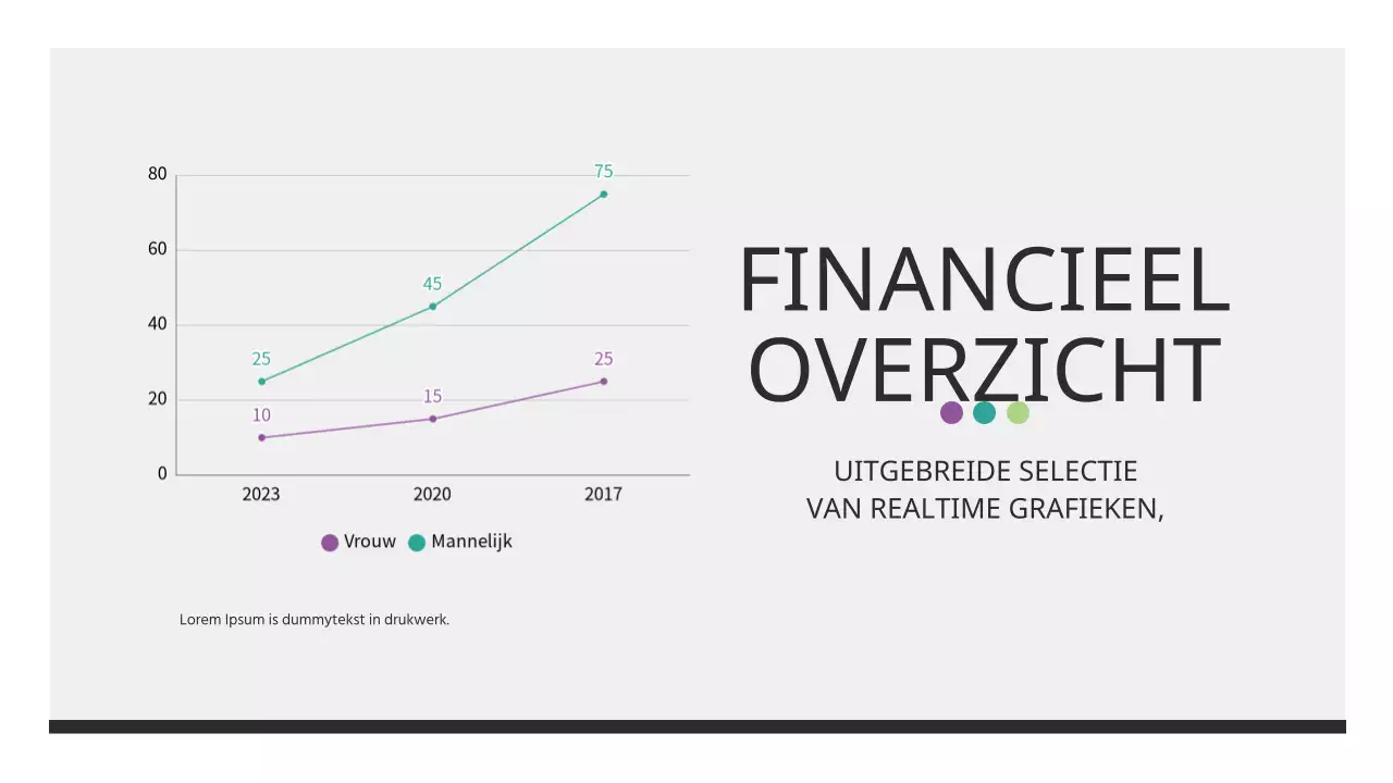 Elegant zakelijk rapportmateriaal in zwart-wit