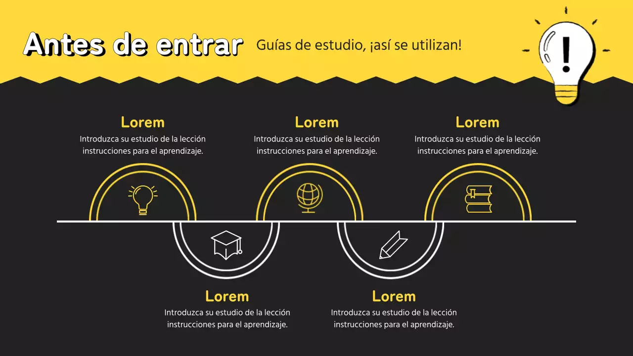 Guía de estudio de La pequeña escuela amarilla