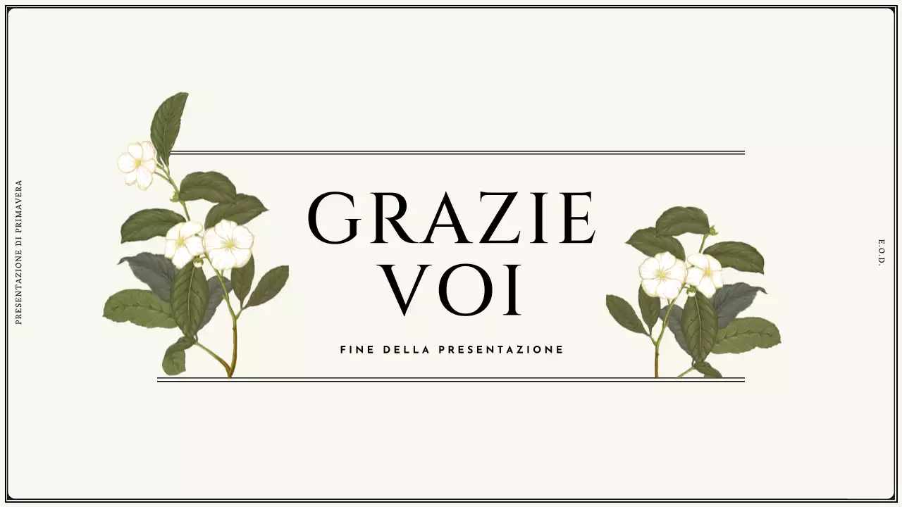 Proposta di fiori primaverili vintage in design avorio