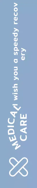 Perawatan medis dengan nuansa sederhana dengan ilustrasi obat-obatan