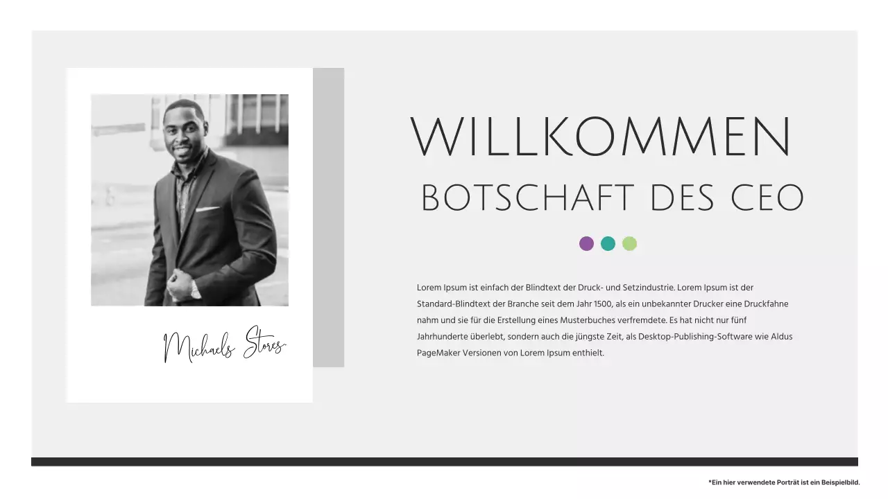 Elegante Geschäftsberichte in Schwarz und Weiß