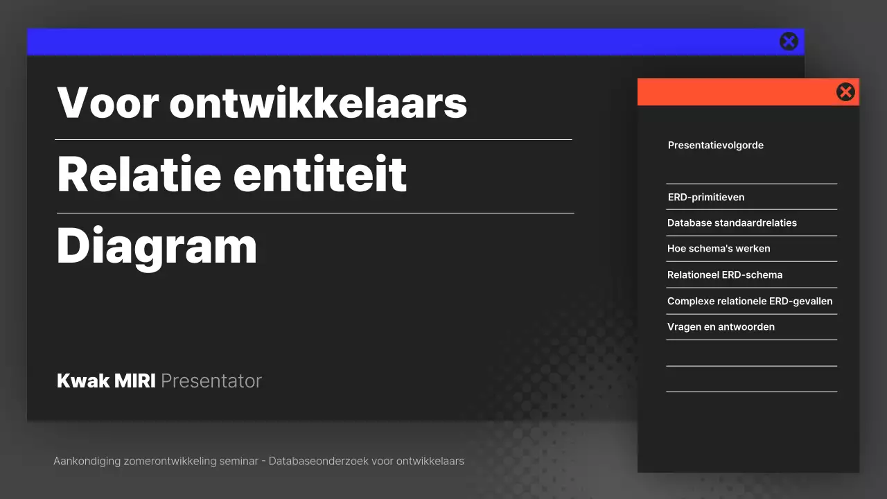 Moderne ontwikkeling programmering diagram rapport in zwart