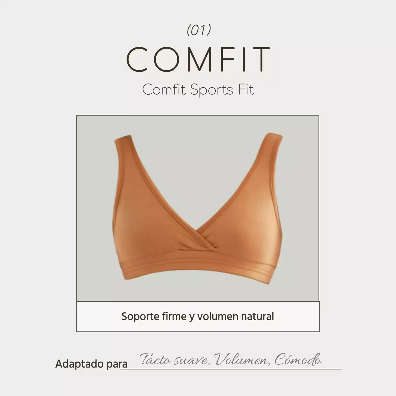 Anuncio de ropa interior simple en blanco y chartreuse