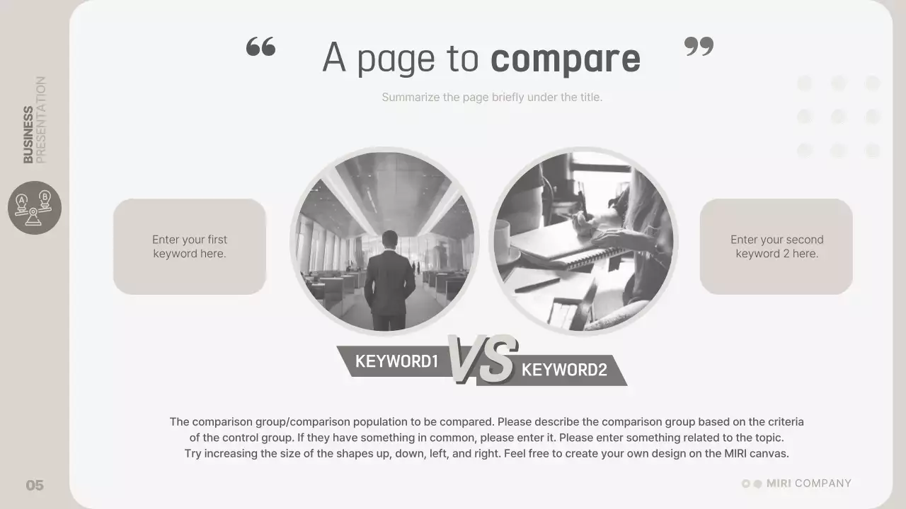 Beige Professional Template Presentation