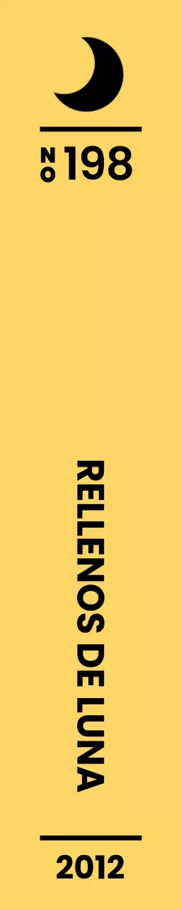 Diseño sencillo con un icono lunar