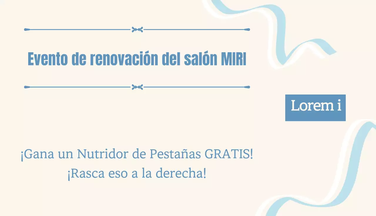 Cupones de eventos vintage en marcos de lujo