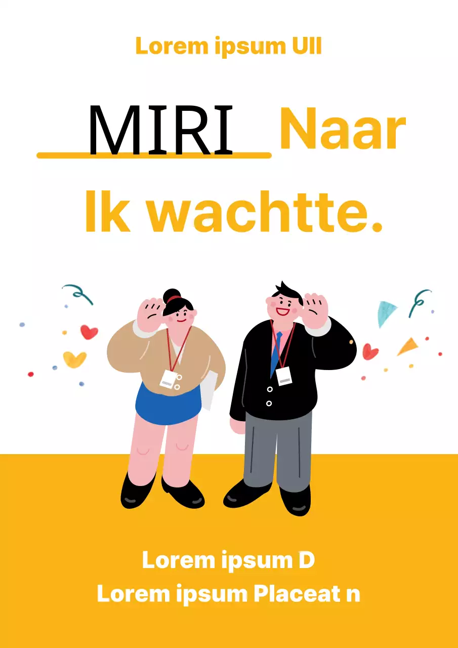 De gele, aaibare welkomstgids voor nieuwe werknemers