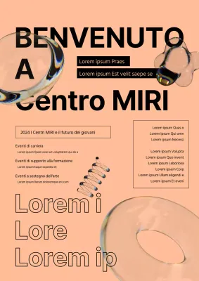 Promuovere eventi pubblici in rosa e nero