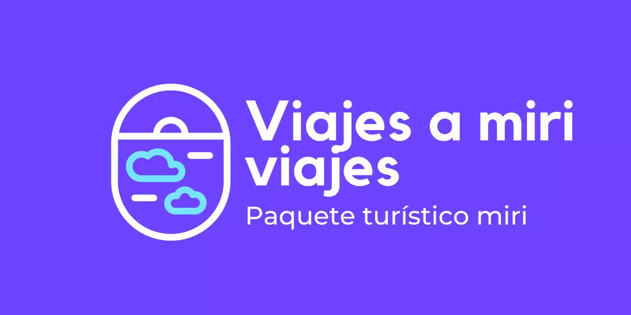 Logotipo de agencia de viajes sencillo, limpio e ilustrado