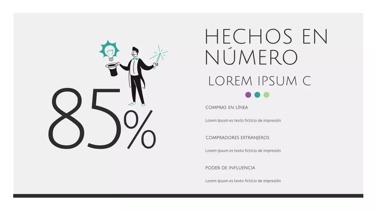 Elegante material para informes de empresa en blanco y negro