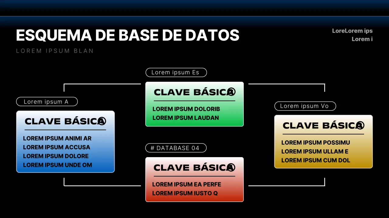 Informes de diagramas de desarrollo modernos en negro y azul