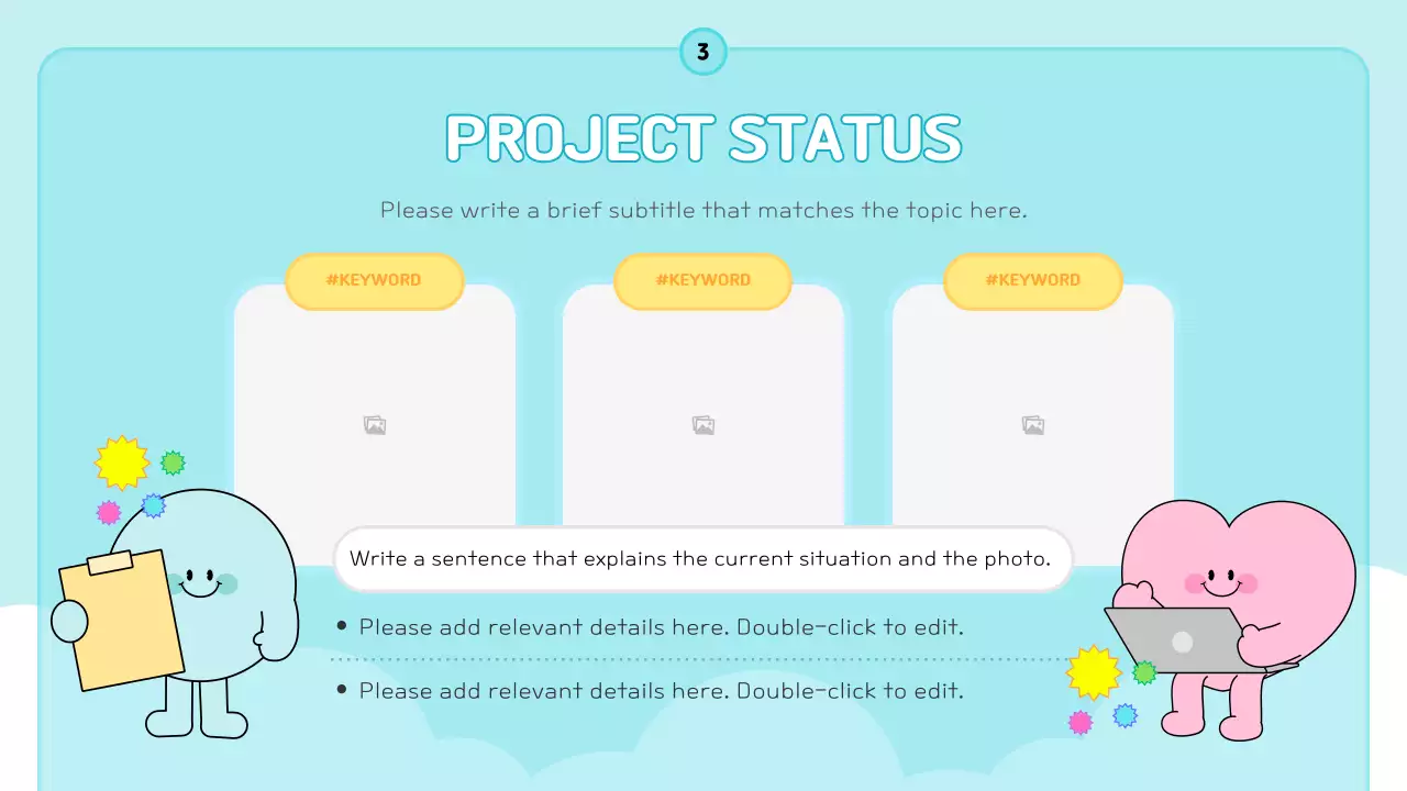 Colorful Cute Template Presentation