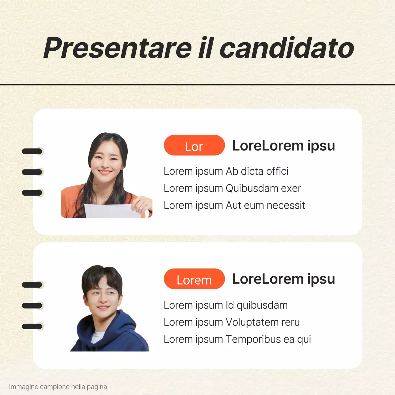 Promuovere il voto del sindacato studentesco avorio e arancione