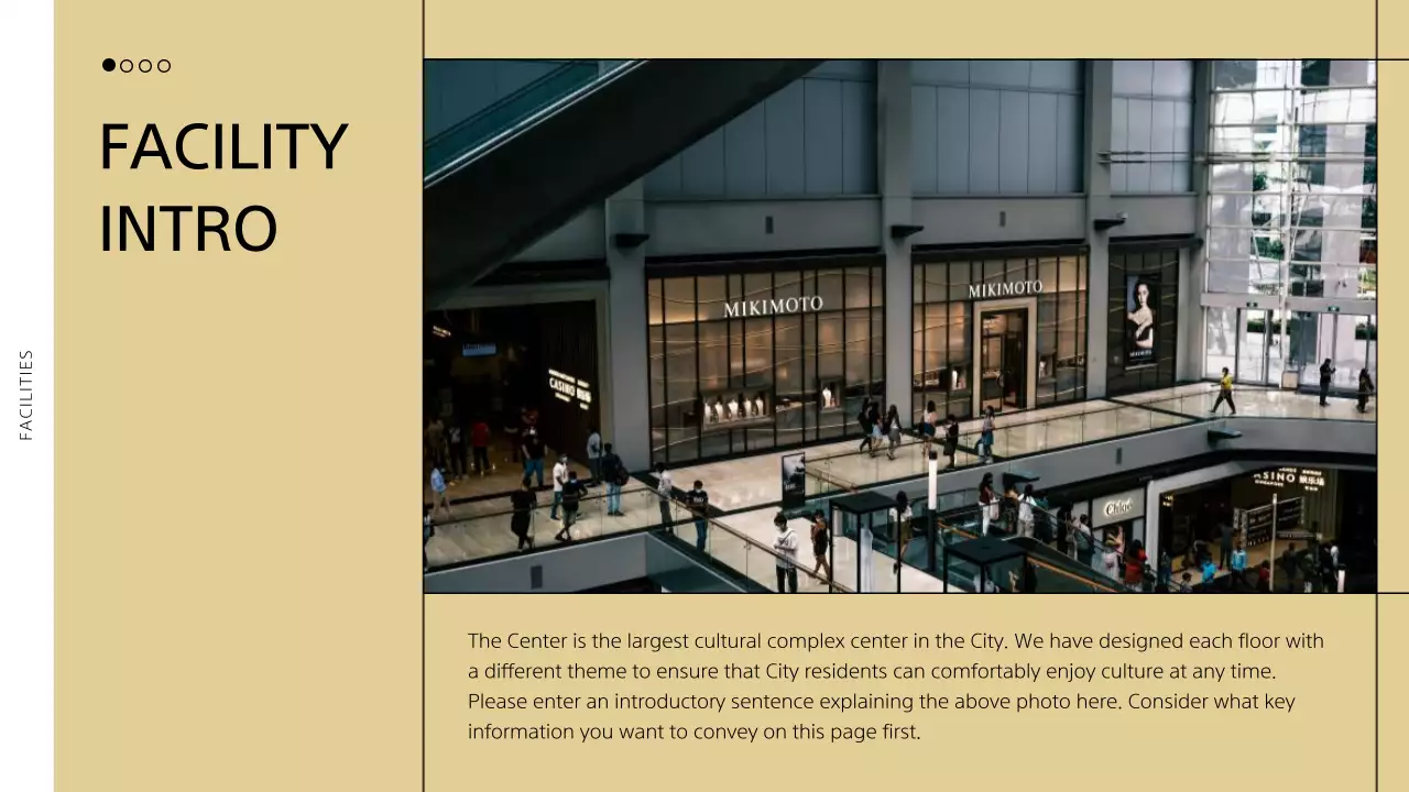 베이지 모던 사진 가이드 프레젠테이션