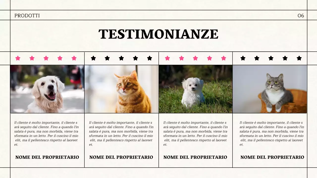 Materiale aziendale semplice a tema giornale in nero e rosa