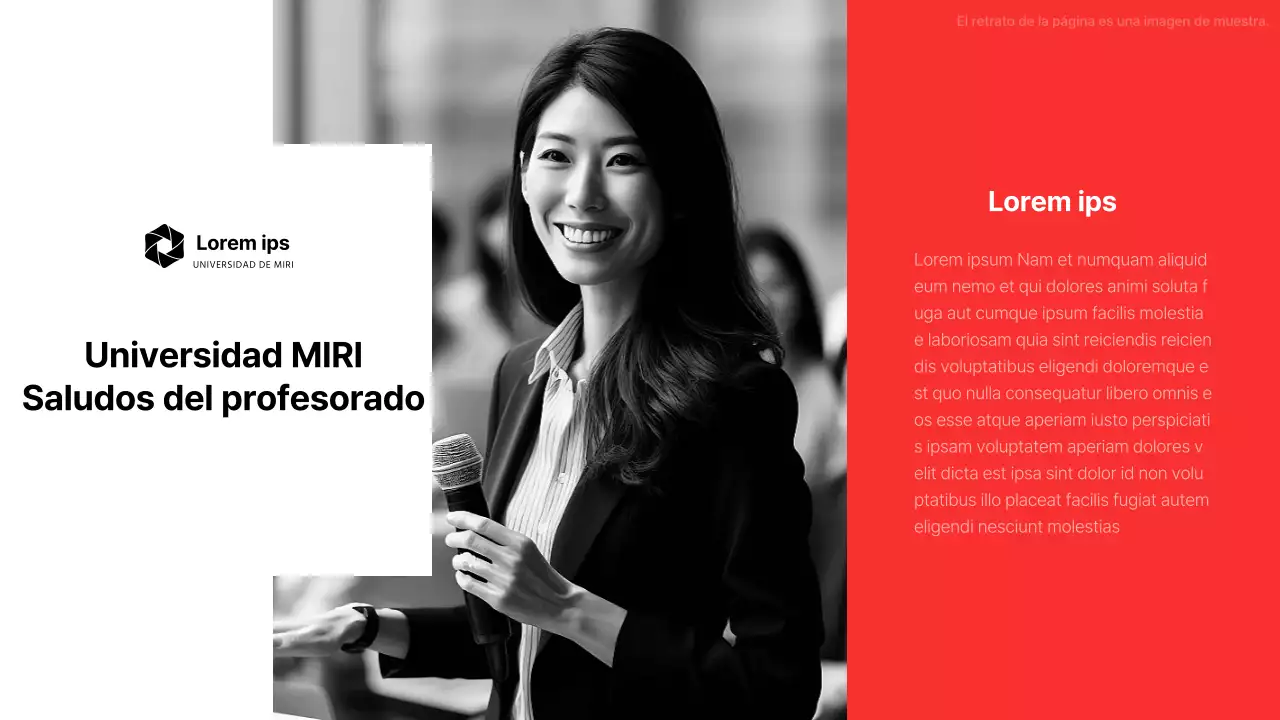 Una introducción a un arco iris de felicitaciones modernas para directores generales