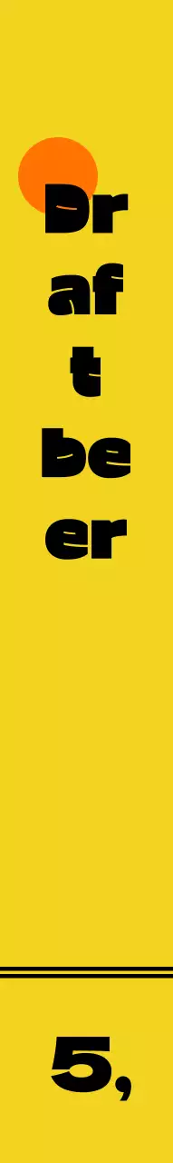 Restoran ayam dengan karakter bir dengan latar belakang kuning