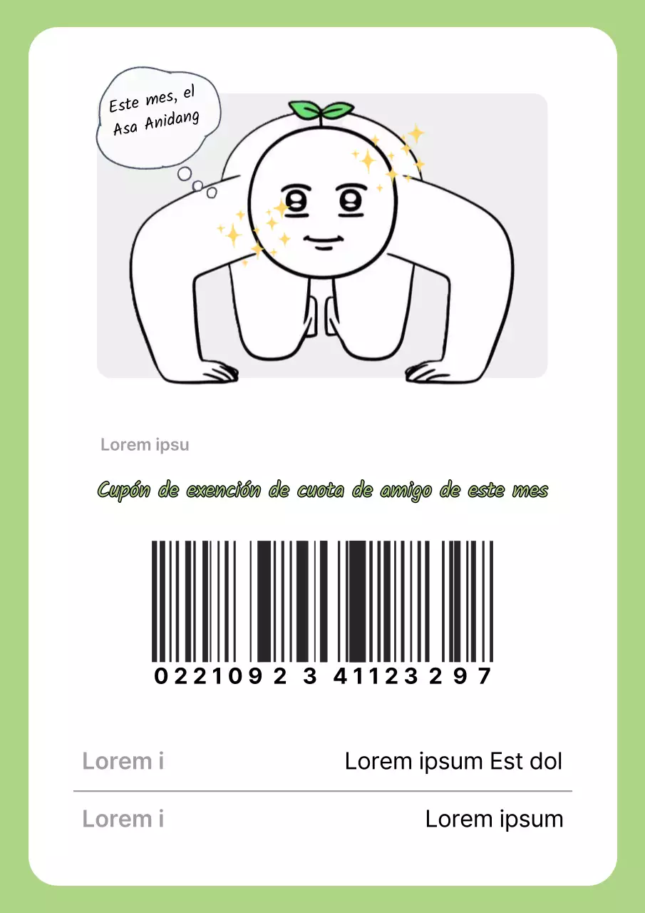 Un sencillo gif de rey recibiendo con fondo verde lima.