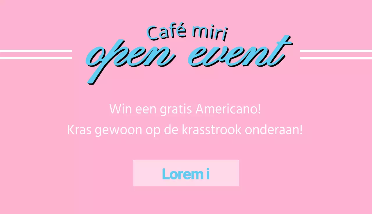 Emotioneel beeld met roze cursief schrift op een natuurlijke achtergrond