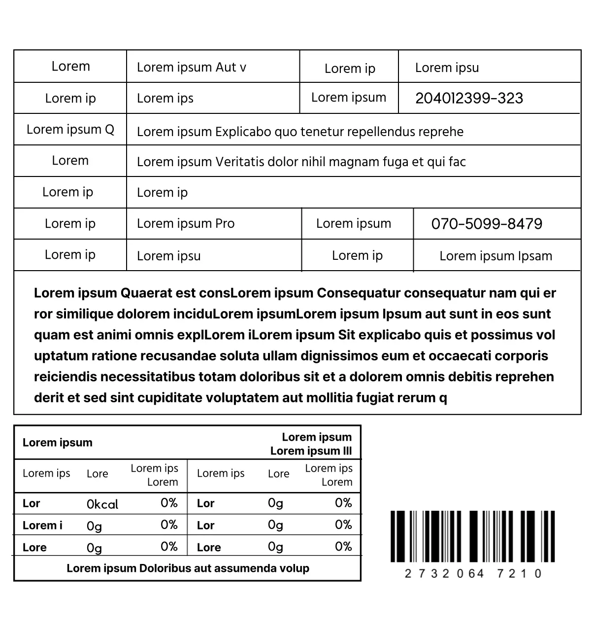 Illustration von Trockenfrüchten in Primärfarben