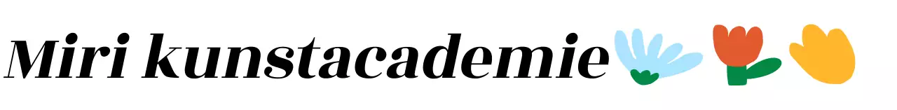 Een natuurlijke en heldere kunstschool met een kleurrijke uitstraling