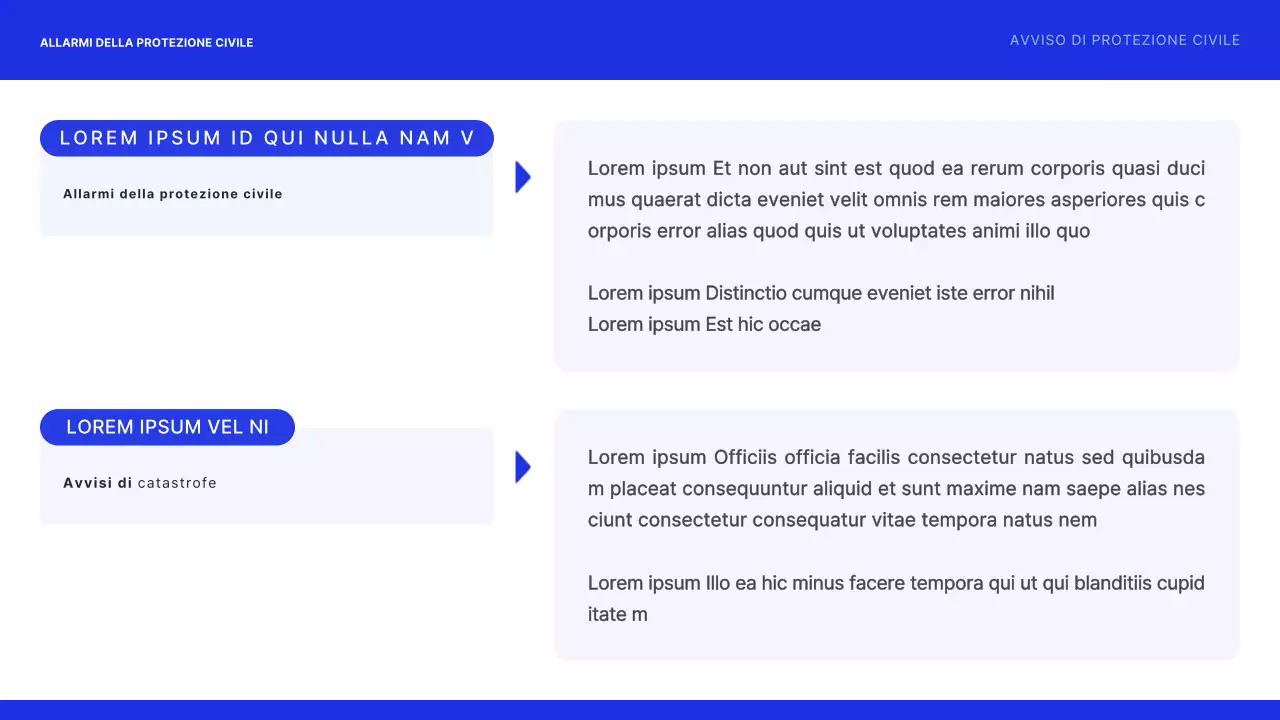 Formazione semplice di protezione civile in blu navy e nero