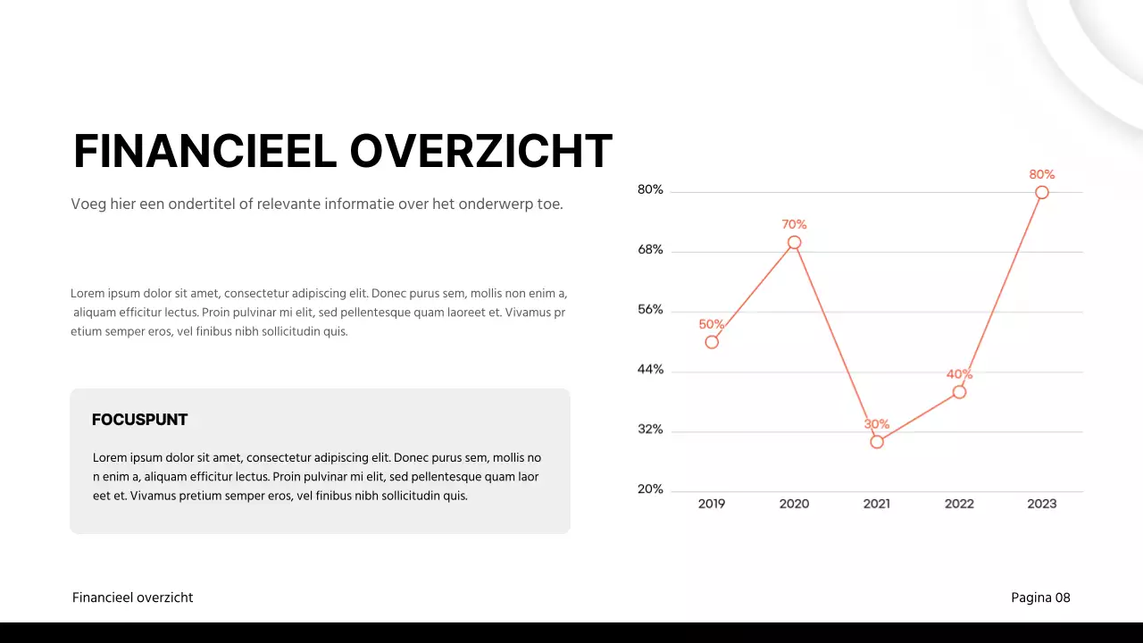 Zwart en rood klassiek zakelijk rapportagemateriaal