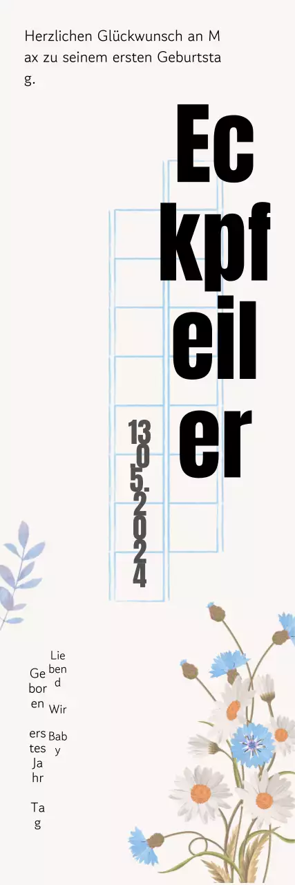 Alles Gute zum Geburtstag Nachricht auf Vintage Manuskript Papier