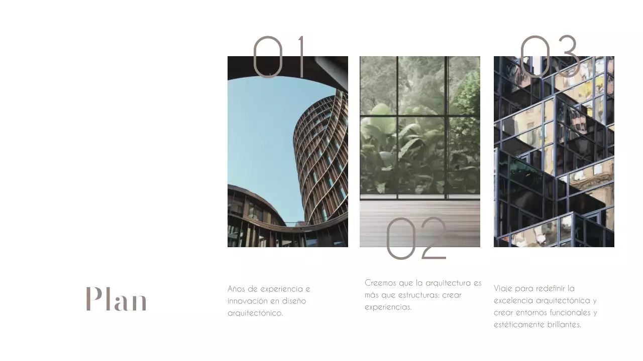 Elegantes informes empresariales en blanco y negro