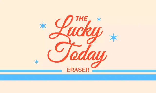 Desain logo dengan tampilan retro