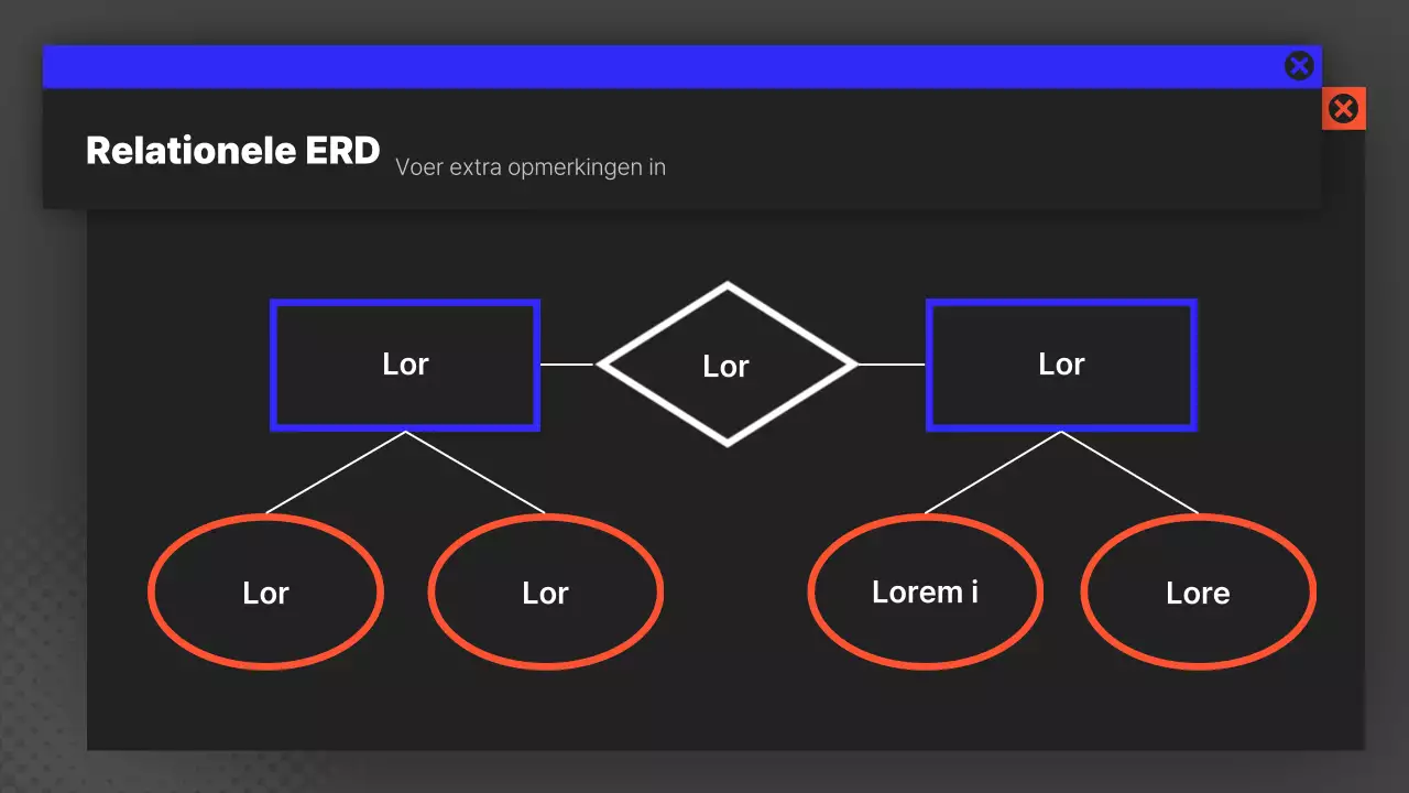 Moderne ontwikkeling programmering diagram rapport in zwart